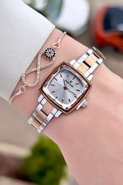 Daniel Klein Bakır Metalik Renk 2 Yıl Garantili Kadın Kol Saati Ve Bileklik