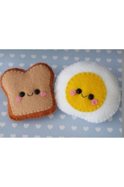 BFATASARIM بيض وخبز التوست من اللباد