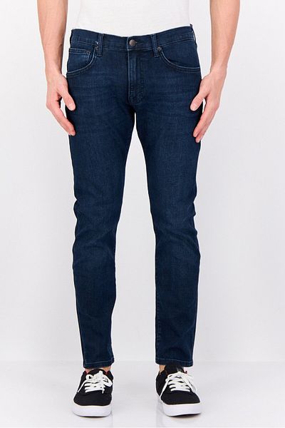 Riders by Lee Men Slim Fit Solid Stretchable Jeans, Navy