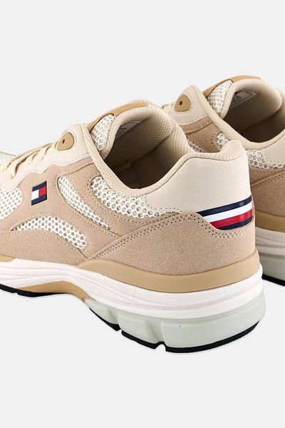 Tommy Hilfiger Men Medium Lace Up Casual Shoes, Beige