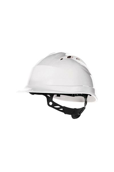Delta Plus Quartz up Iv Screw Helmet Adjustable Vented Work Safety Cap