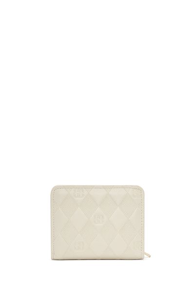 Derimod Women's Cream Printed Wallet 000A2D 563026