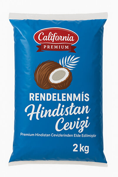 CALIFORNIA Premium Hindistan Cevizi 2 KG