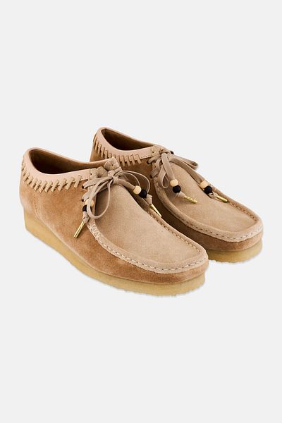 CLARKS Men Lace Up Casual Shoes, Tan