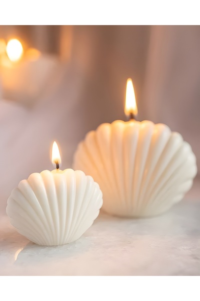 a&p Vanilya kokulu İstirdye Mum seti 2 adet