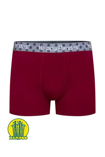 BRAINWEAR Men's Lycra Bamboo Digital Written Boxer - Creation of Happy Panda