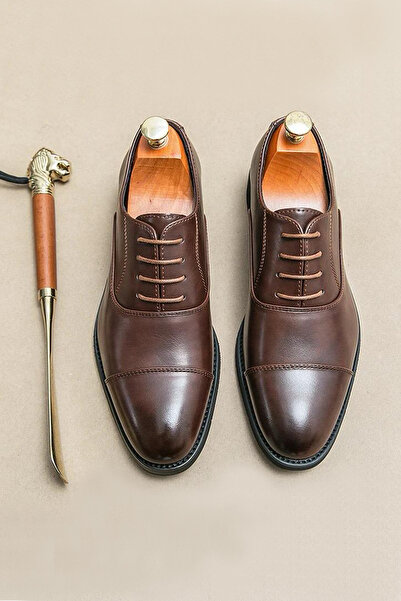 BENGAL Ανδρικά κλασικά παπούτσια γαμπρού από 100% γνήσιο δέρμα