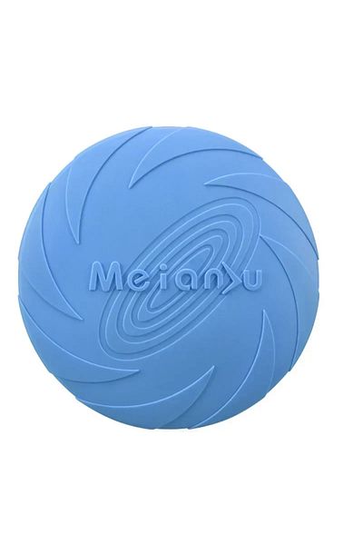 Choice S 15cm blue Multicolor Frisbeed Dog Toy Fashion Pet Dog Silicone Game Flying Discs Trainning Intera