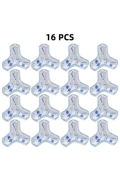 Choice 16pcs T Shaped Baby Safety Silicone Table Corner Protector Furniture Edge Protection Cover Transpare