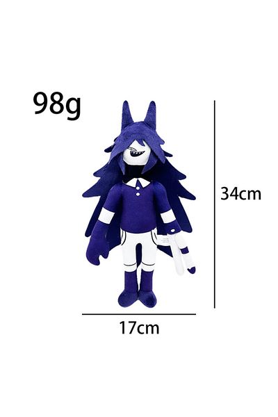 Choice 34CM Fundamental Paper Education Anime Characters Miss Circle Soft Plush Toys Cosplay for Anime Fans