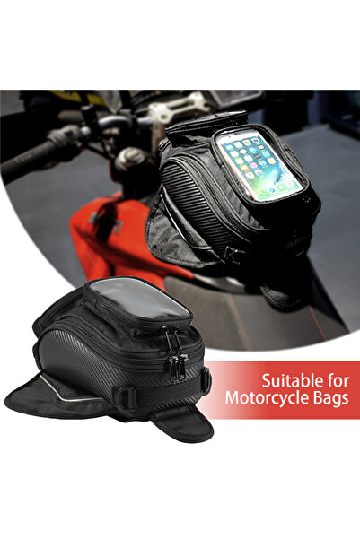 Choice Motorcycle Phone Holder Storage Oil Fuel Tank Bag Magnetic Motorbike S...