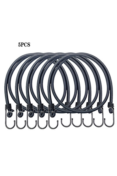 Choice 5 قطع 1/3/5 قطع 100 سم حبال بنجي عالية المرونة من اللاتكس حبل ربط الأم...