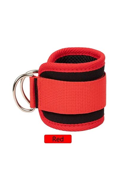 Choice Red Ankle Fitness 2 Buckle Leg Training Hip Training Trainer Ankle Bracelet Gaiters Gantry Frame Ank