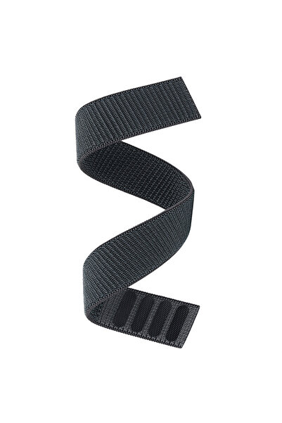 Choice16 حزام QuickFit من النايلون الرمادي مقاس 22 مم و26 مم لساعة Garmin Tac...