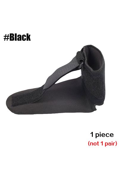 Choice M 1 PCS Black Compression Plantar Fasciitis Night Splint Sock, Support Dorsal Drop Foot Orthopedic B