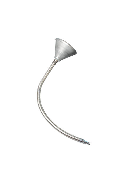 Choice قمع معدني مرن مقاس 63 مم 14.6 بوصة للتزود بالوقود في حالات الطوارئ للس...