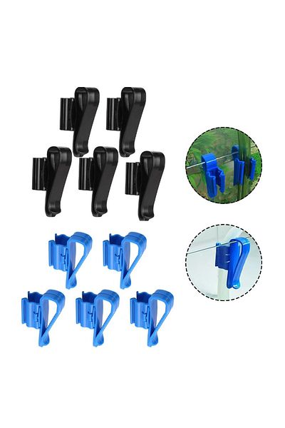 Choice black 5Pc Hose Holder Fixing Clip Water Pipe Clamps Auto Siphon Clamp For Homebrew Beer Making Bucke