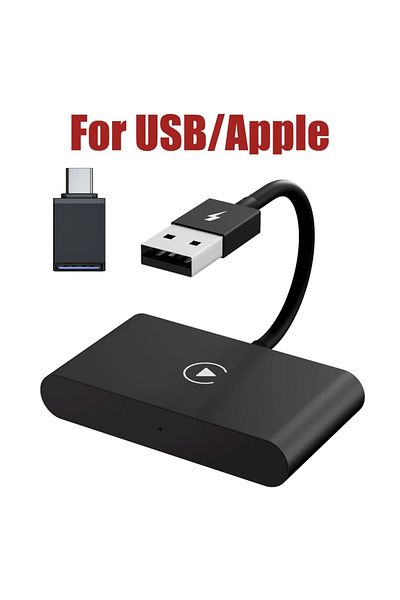FUYUN For Apple 2 Wireless CarPlay Adapter for Android/Iphone IOS Convert Wired CarPlay to Wireless Dongle