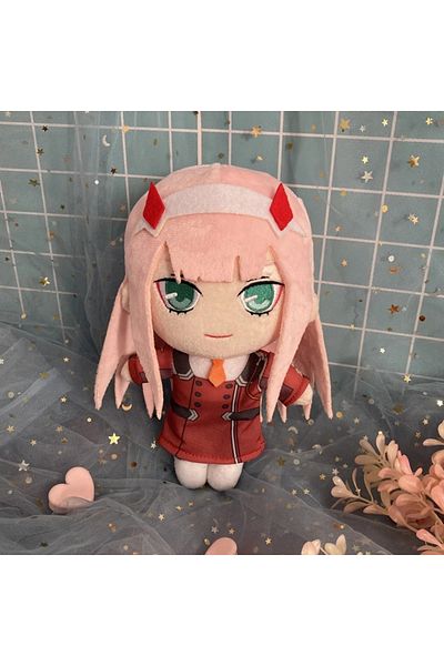 Choice 20cm CRIMSON 20cm Game DARLING In The FRANXX Plush Doll Toy Anime Zero Two 02 Cute Soft Stuffed Pill