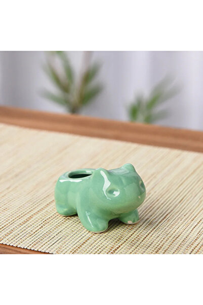 Choice أصيص زهور صغير مبتكر من السيراميك، مقاس 6.5×3.9×3.8 سم، أصيص زهور عصار...