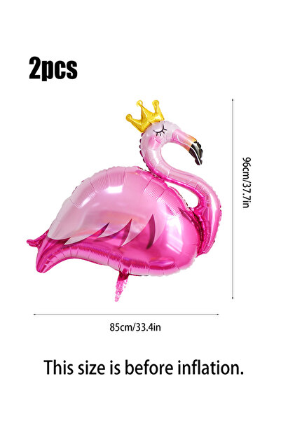 Choice فلامنجو أخرى 2 قطعة فلامنجو 2 قطعة بالون من رقائق الألومنيوم على شكل ط...