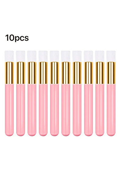 choice2 10 قطع فرشاة تنظيف الرموش وفرشاة شامبو الرموش لتمديدات الرموش وتقشيرها وإزالة الرؤوس السوداء
