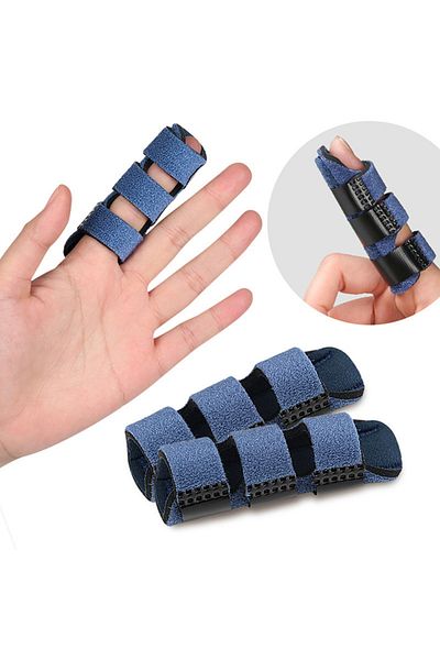 Choice Pain Relief Trigger Finger Fixing Splint Straighten Brace Adjustable Sprain Dislocation Fracture ...