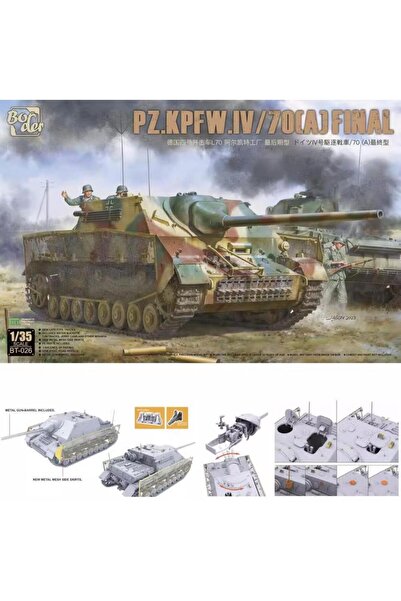 Choice طقم نموذج بلاستيكي من إنتاج شركة Border BT-026، بمقياس 1/35، لدبابة با...