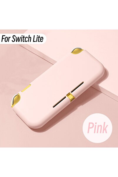 Choice جراب وردي اللون لجهاز نينتندو سويتش لايت، جراب ناعم من مادة TPU، غطاء ...