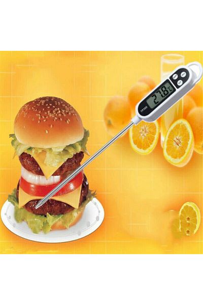 Choice Digital Kitchen Thermometer Meat Water Milk Cooking Food Probe Barbecue Tool Multifunctional Ther...
