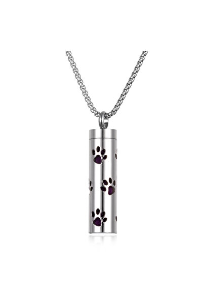 Choice XN046-4 قلادة طويلة من الفولاذ المقاوم للصدأ للعلاج بالروائح العطرية م...