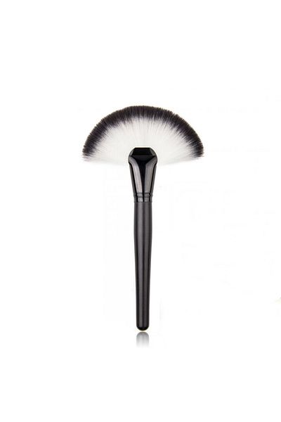 Choice Black 1 1pcs Large Fan Makeup Brushes Facial Powder Foundation Blusher Concealer Kabuki Brush Cosmet