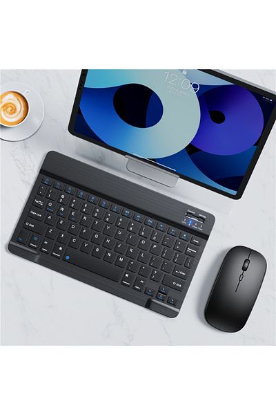 congdi A Keyboard mouse Wireless Mouse Dual Modes Bluetooth-compatibl 2.4G Portable Office Mouse for Laptop