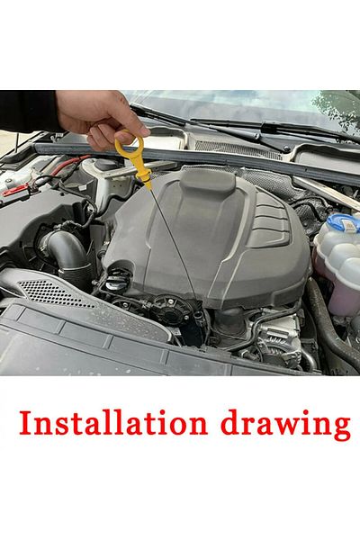 Choice Auto Engine Oil Dipstick Car Engine Auxiliary for Audi A4 A5 Q3 Q5 VW 2.0T B8 B9 2009-2017 06H115...