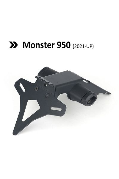 Choice Monster 950 For Ducati Monster 950 Monster950 2021-up 2022 2023 Motorcycle Rear Short Tail Stock Lic