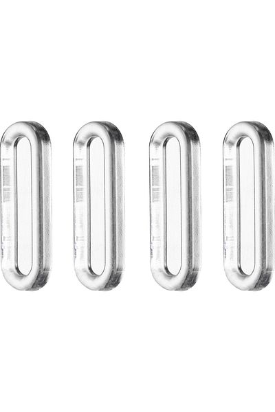 Choice 4PCS 4PCS Self-Adhesive Sliding Door Handle Transparent Plastic Soft PU Door Handle Kitchen Cabinet