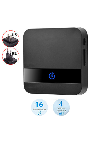 Choice1 EU Plug AC 110-220V RF 433Mhz Smart Indoor Doorbell Wireless WiFi Doo...