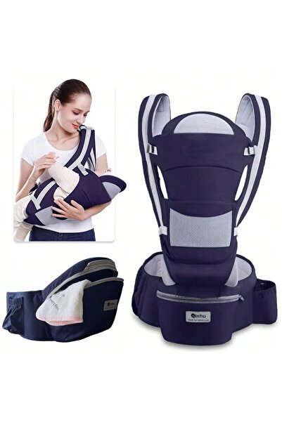 Choice حاملة أطفال مريحة وقابلة للتعديل من ديب بلو، مقاس واحد، مع مقعد للورك،...