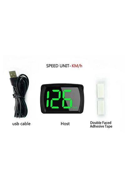 Choice Y03-KMH Y03 Car GPS HUD Head Up Display Universal Digital Speedometer Projector Km/h Big Font Speed
