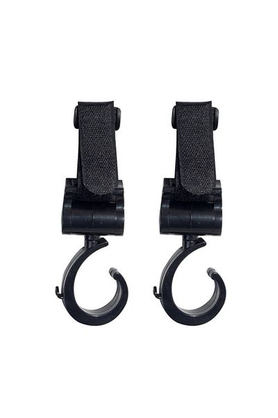 Choice Black 2PCS Pram Hook Baby Stroller Accessories Shopping Prop Multi Purpose Baby Stroller Hook Multi