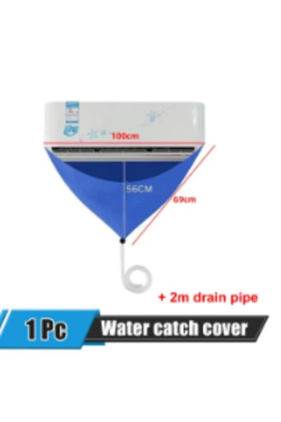 Choice 1pcs 1/5/7pcs Air Conditioner Cleaning Bag Waterproof Drain for Washing Conditioning Water drain-pip