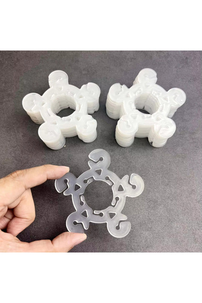 Choice مشبك بالون آخر من إيميرالد مكون من 40 قطعة، مشبك موصل بالون، يستخدم لم...