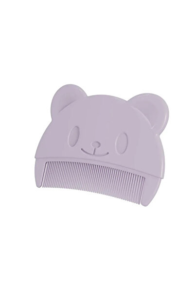 Choice ملحقات العناية بالطفل C68-A-purple مشط دهني لرأس الجنين للاستحمام للأطفال الرضع مشط ناعم لتنظيف شعر حديثي الولادة