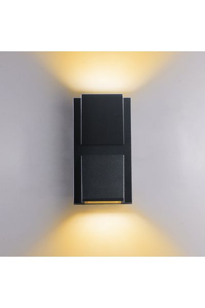 EnwYe C-style Led Wall Lamp Outdoor Indoor Waterproof Surface Mounted LED Up and Down Wall Light Porch Gar