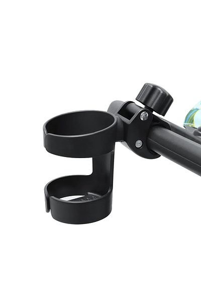 Choice C21 Black Baby Stroller Cup Holder Rack Children Bicycle Cart Bottle Rack Kids Bicycle Milk Water Pu