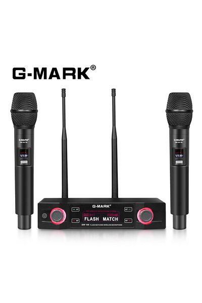 Choice EW100FIX-EU plug Karaoke Microphone G-MARK EW100 Professional UHF Handheld Mic Fixed Frequency 50M F
