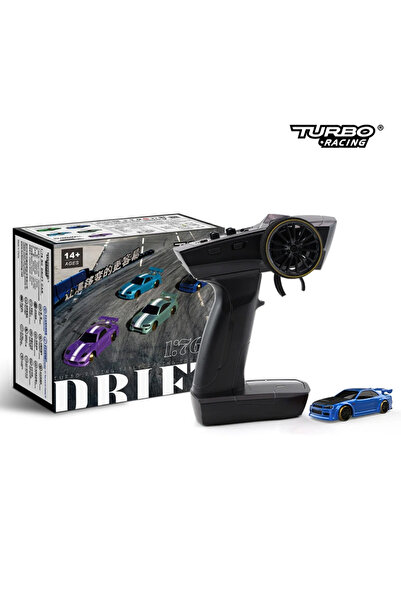 Choice سيارة سباق توربو زرقاء C64 بمقياس 1:76 C64 C65 C61 C62 C63 كهربائية تع...