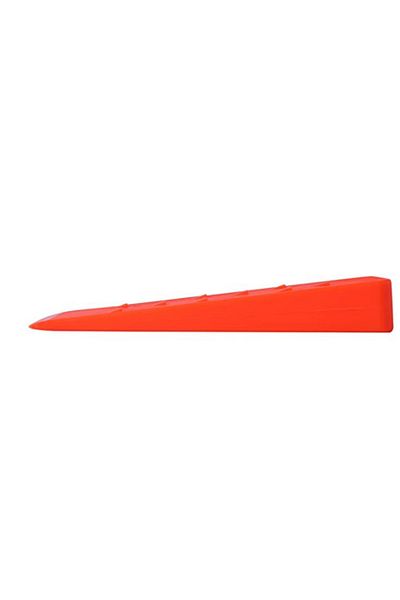 Choice 1Pcs Portable Wedge Orange Plastic Felling Wedge Felled Chock Tree Cutting Wedge Spiked Wedge Woo...
