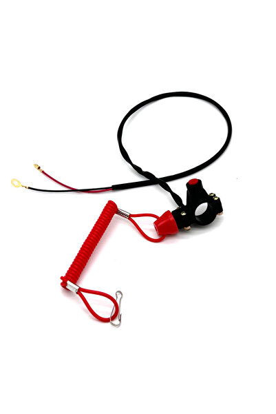 Choice Bullet shape 22mm Motorcycle Emergency Kill Stop Switch For ATV 49CC M...