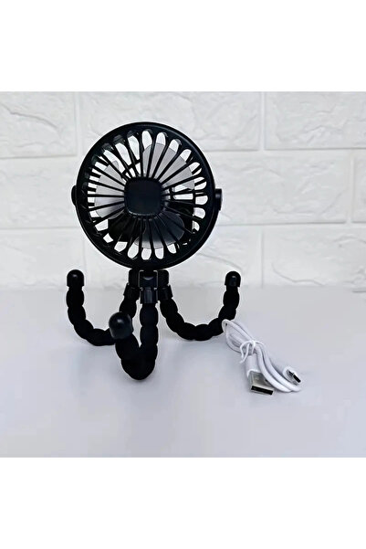 Choice1 مروحة عربة الأطفال C133-black المحمولة باليد القابلة لإعادة الشحن عبر...